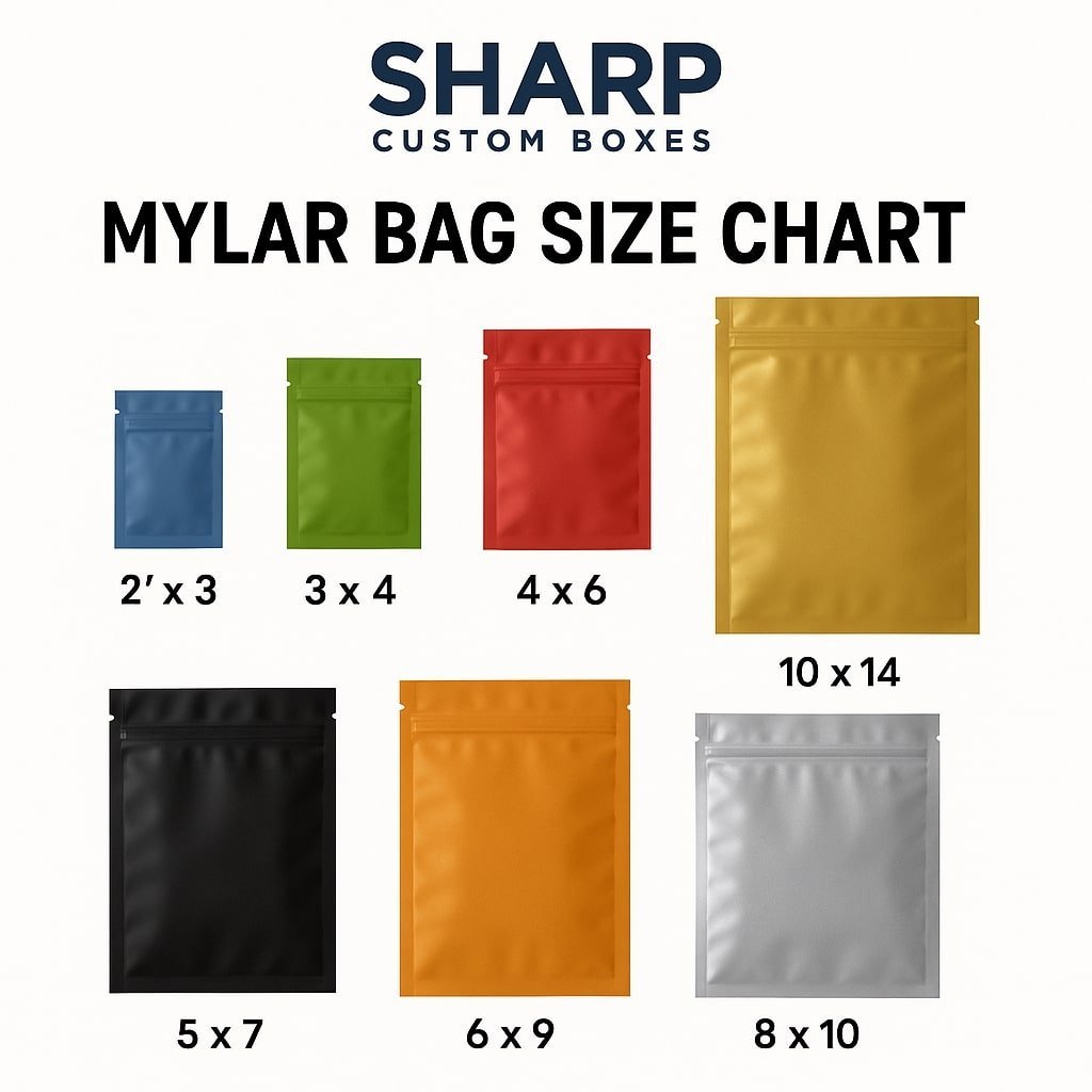 What Is a Mylar Bag Size Chart and Why Does It Matter? 8 What Is a Mylar Bag Size Chart and Why Does It Matter?