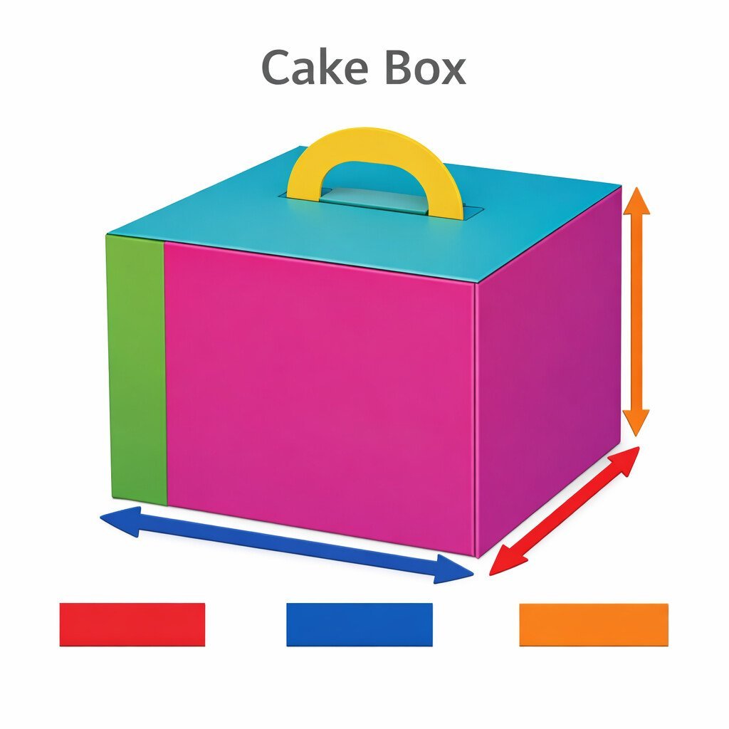 Cake Box Dimensions