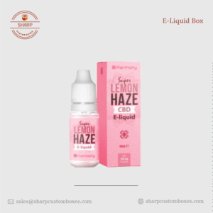 Custom E-Liquid Boxes