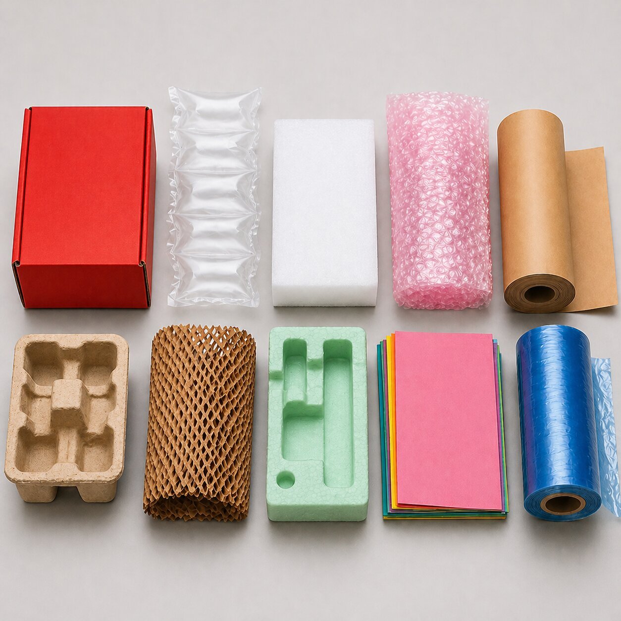 10 types of packaging materials
