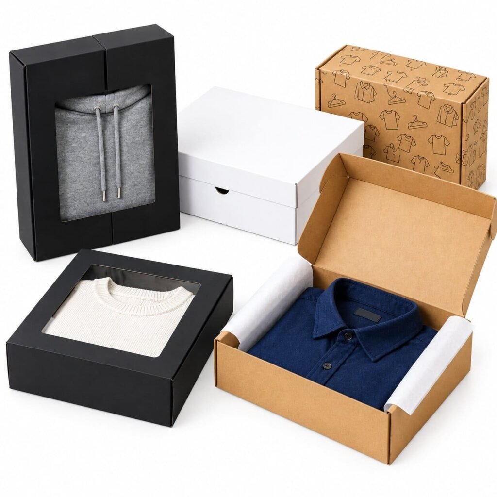 Apparel Packaging Boxes
